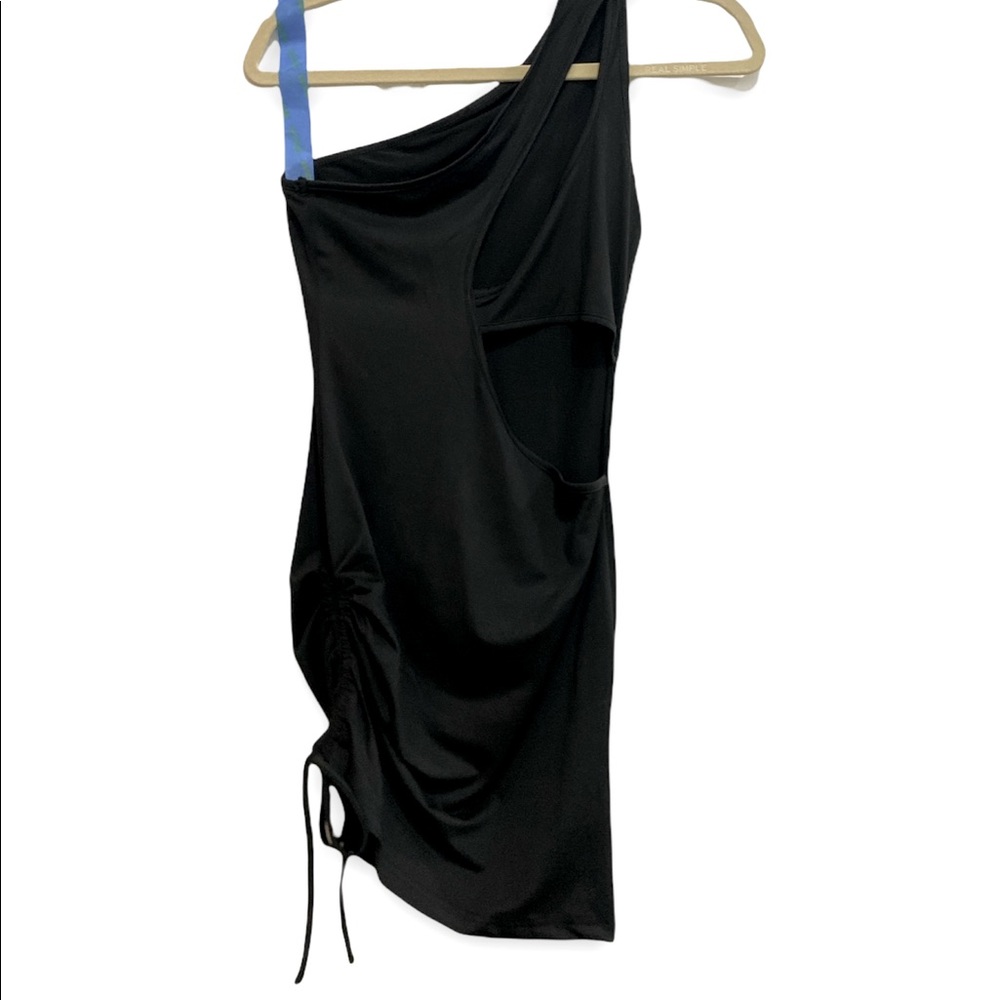 One Shoulder Cut-out Dress